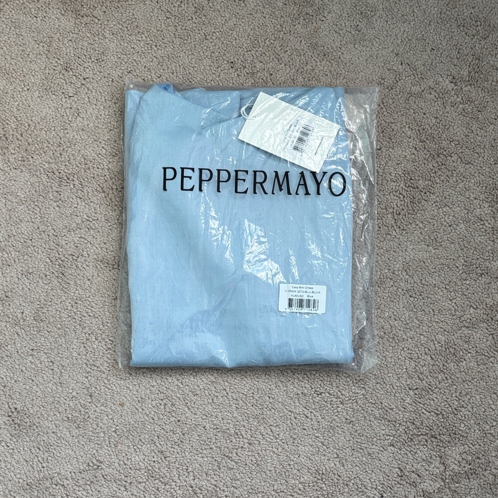 Peppermayo Mini Blue Dress